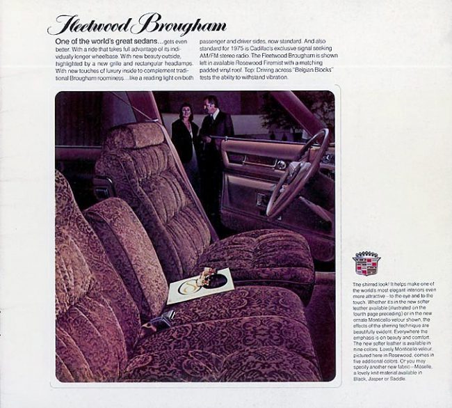 75 Fleetwood Brougham brochure 2