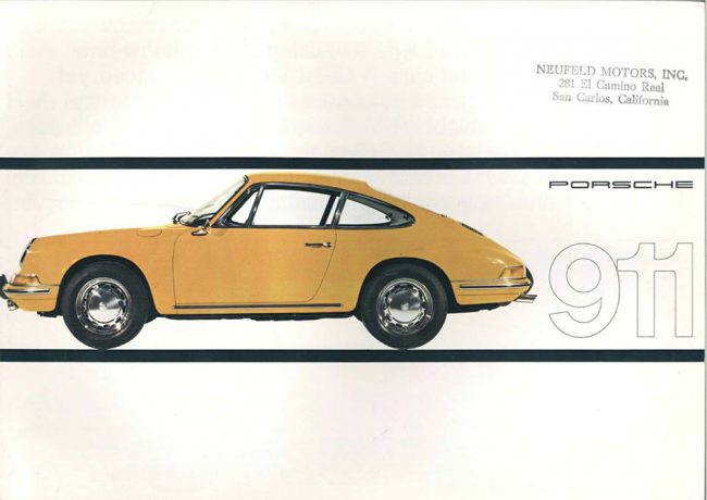 1966 911 brochure