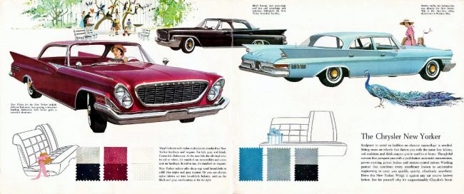 1961 New Yorker lineup