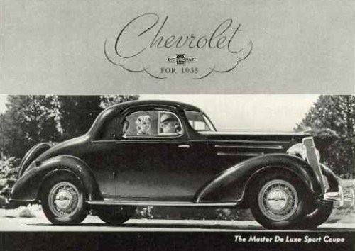 35 Chevy sport coupe