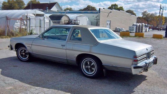 rear drivers side quarter
