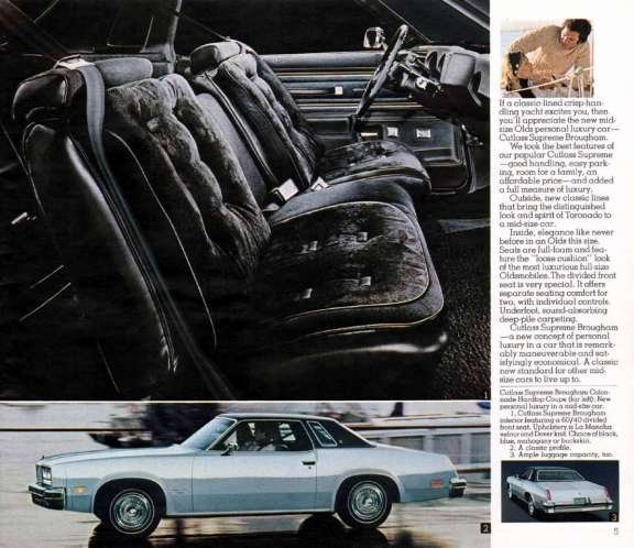 76 Brougham interior